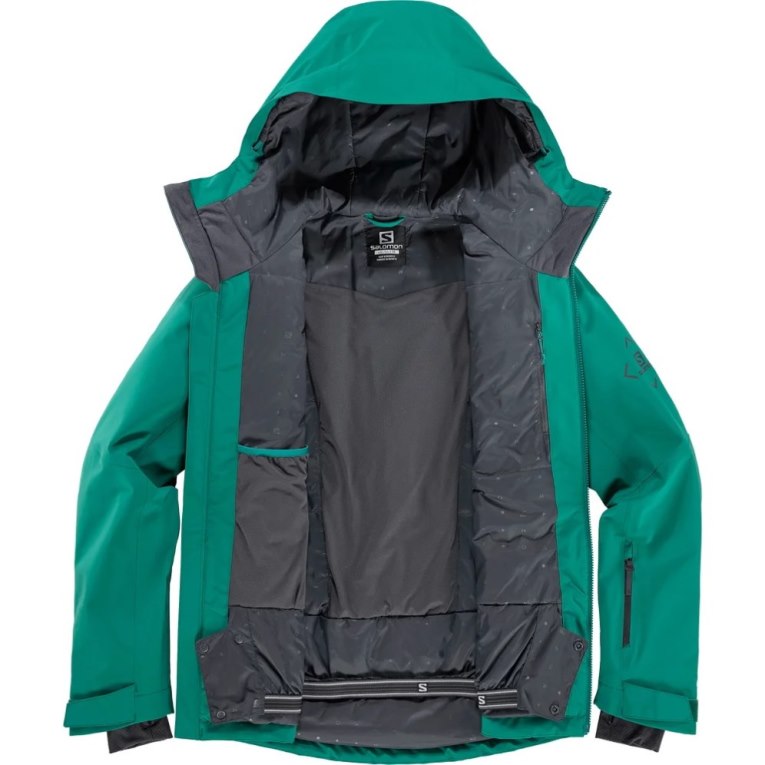 Chaquetas Aislantes Salomon Highland Hombre Verdes | MX LJKC810